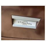 W.P. Johnson Company 2 Drawer Filing Cabinet