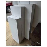 White Wood Platforms, Standalone or Stacked Display