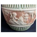 Roseville Donatello Cherub Pottery Jardiniere