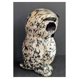 Archimede Seguso Murano Glass Owl Sculpture