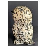 Archimede Seguso Murano Glass Owl Sculpture