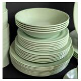 Vintage Minty Mallo Ware Melamine Dish Set