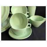 Vintage Minty Mallo Ware Melamine Dish Set