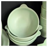 Vintage Minty Mallo Ware Melamine Dish Set