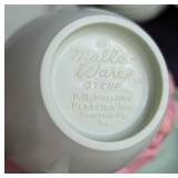 Vintage Minty Mallo Ware Melamine Dish Set