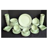 Vintage Minty Mallo Ware Melamine Dish Set