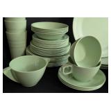 Vintage Minty Mallo Ware Melamine Dish Set