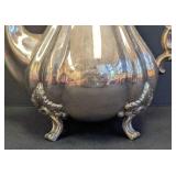 Elegant Scandinavian 830 Sterling Silver Teapot