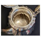 Elegant Scandinavian 830 Sterling Silver Teapot
