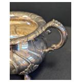 Pair of Scandinavian 830 Sterling Silver Sugar and Creamer Set