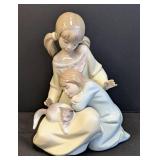 Lladro Little Sister Porcelain Figurine