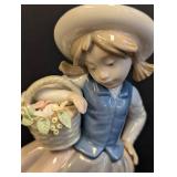 Lladro Sweet Scent Porcelain Figurine