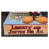 Jim Shore Disney Creations Liberty and Justice for All Figurine