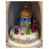 Jim Shore Silent Night Musical Angel Figurine