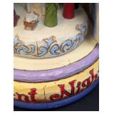 Jim Shore Silent Night Musical Angel Figurine