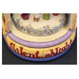 Jim Shore Silent Night Musical Angel Figurine