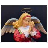 Jim Shore Silent Night Musical Angel Figurine