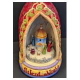 Jim Shore Silent Night Musical Angel Figurine