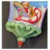 Four Jim Shore Heartwood Creek Christmas Ornaments