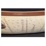 Red Wing 17" Birch Pottery Canoe