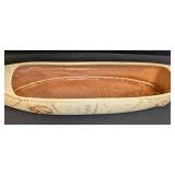 Red Wing 17" Birch Pottery Canoe