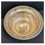 Vintage Rogers Weighted Sterling Silver Footed Compote Dish