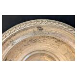 Vintage Rogers Weighted Sterling Silver Footed Compote Dish