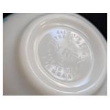 Pyrex Teal Amish Butterprint Mixing Bowl Set