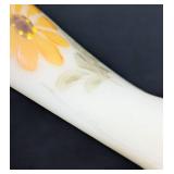 Fenton Hand Painted Glass Bird Figurine