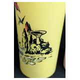 Pastel Frosted Glass Southern Belle Tumbler Set