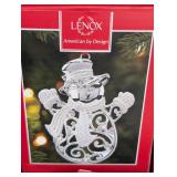 Lenox Sparkle and Scroll Ornaments