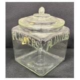 Vintage Planters Glass Jar with Lid