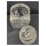 Vintage Planters Glass Jar with Lid