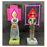 Jim Shore Heartwood Creek Raised in Faith Amish Man & Woman Figurines