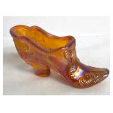 Three Vintage Fenton Glass Shoe Figurines