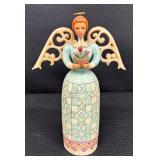 Jim Shore Heartwood Creek Angel of Peace & Jim Shore Heartwood Create Friendship Angel Figurine
