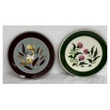 Vintage Stangl Pottery Golden Harvest Platte & Vintage Stangl Thistle Platter