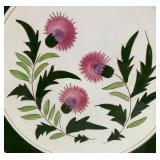 Vintage Stangl Pottery Golden Harvest Platte & Vintage Stangl Thistle Platter
