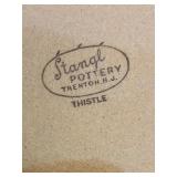 Vintage Stangl Pottery Golden Harvest Platte & Vintage Stangl Thistle Platter