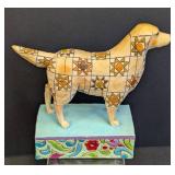 Three Jim Shore Heartwood Creek Dog Figurines