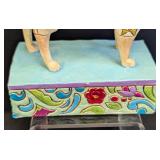 Three Jim Shore Heartwood Creek Dog Figurines