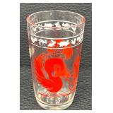 Variety of Vintage Juice Glasses including Anchor Hocking Swanky Swig Glasses and More