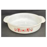 Two Vintage Mid Century Fire King Primrose Baking Dishes