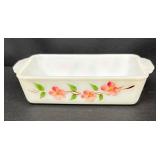 Vintage Fire King and Glasbake Bread Pans and Custard Cups