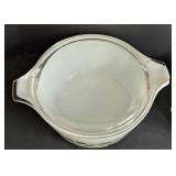 Pair of Pyrex Spring Blossom Casserole Dishes