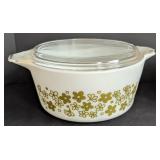 Pair of Pyrex Spring Blossom Casserole Dishes