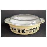 Pyrex Mod Kitchen Oval Casserole Dish