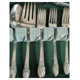 Rogers Bros First Love Silver Plated Flatware Set