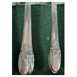 Rogers Bros First Love Silver Plated Flatware Set