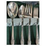 Rogers Bros First Love Silver Plated Flatware Set